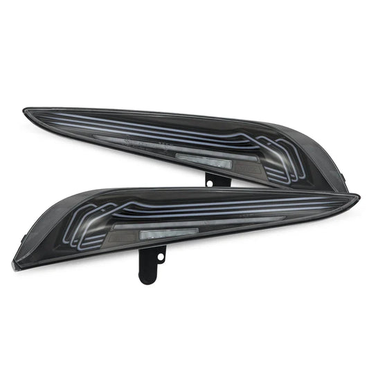 AlphaRex (LUXX-Series) 2020-2025 Toyota Supra CSL Laser LED Tail Lights - Black