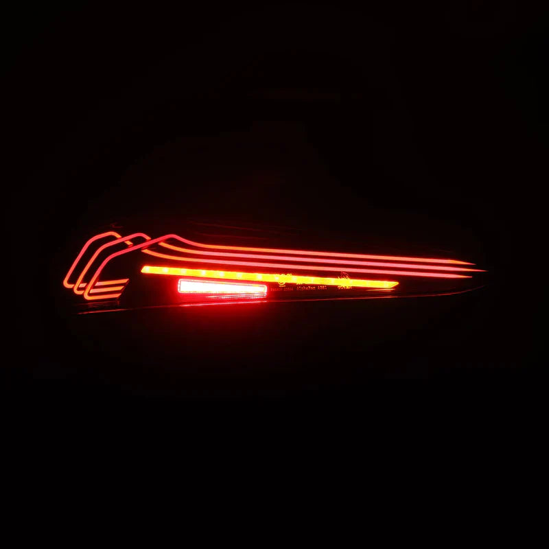 AlphaRex (LUXX-Series) 2020-2025 Toyota Supra CSL Laser LED Tail Lights - Vivid Red