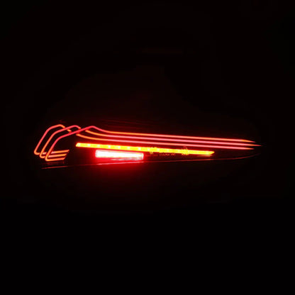 AlphaRex (LUXX-Series) 2020-2025 Toyota Supra CSL Laser LED Tail Lights - Vivid Red