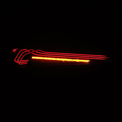 AlphaRex (LUXX-Series) 2020-2025 Toyota Supra CSL Laser LED Tail Lights - Vivid Red