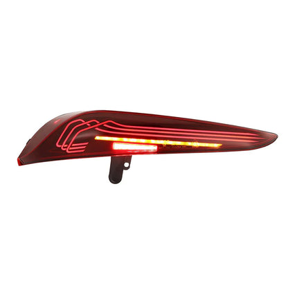 AlphaRex (LUXX-Series) 2020-2025 Toyota Supra CSL Laser LED Tail Lights - Vivid Red