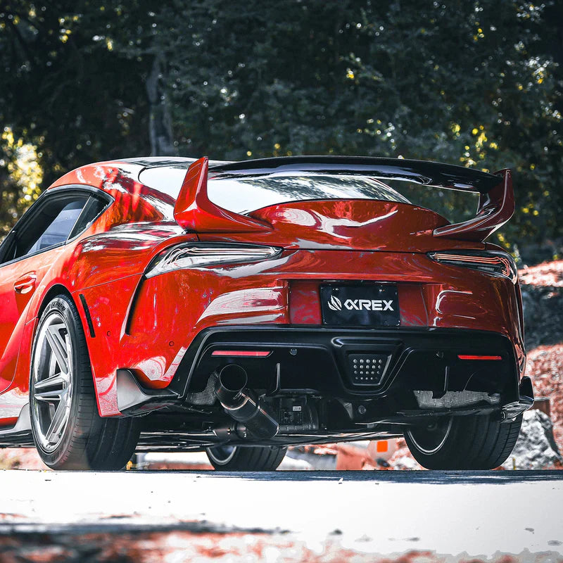 AlphaRex (LUXX-Series) 2020-2025 Toyota Supra CSL Laser LED Tail Lights - Vivid Red