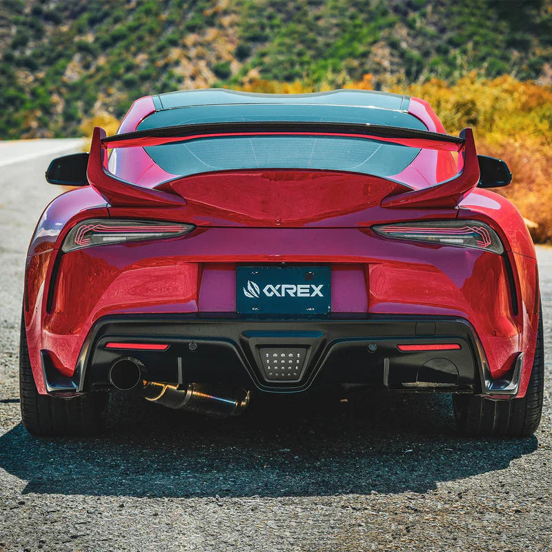 AlphaRex (LUXX-Series) 2020-2025 Toyota Supra CSL Laser LED Tail Lights - Vivid Red