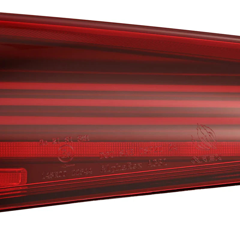 AlphaRex (LUXX-Series) 2020-2025 Toyota Supra CSL Laser LED Tail Lights - Vivid Red