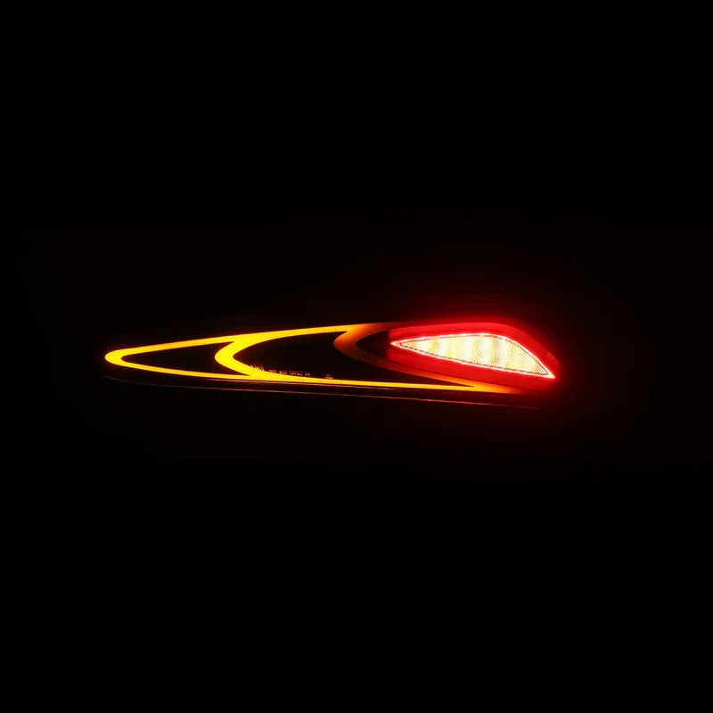 AlphaRex (LUXX-Series) 2020-2025 Toyota Supra FT-1 LED Tail Lights - Alpha Black