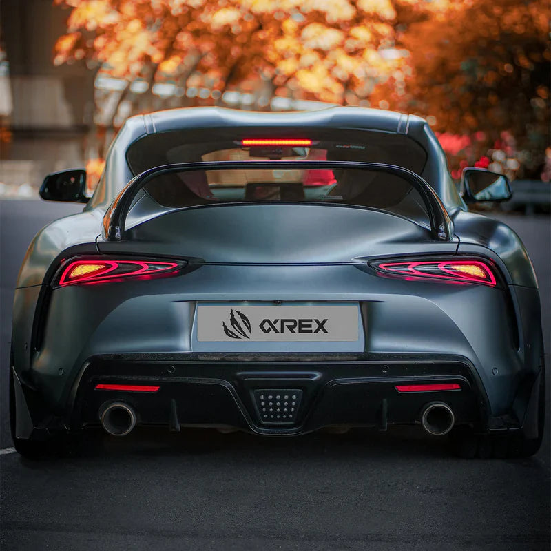 AlphaRex (LUXX-Series) 2020-2025 Toyota Supra FT-1 LED Tail Lights - Black