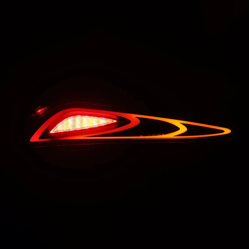 AlphaRex (LUXX-Series) 2020-2025 Toyota Supra FT-1 LED Tail Lights - Vivid Red