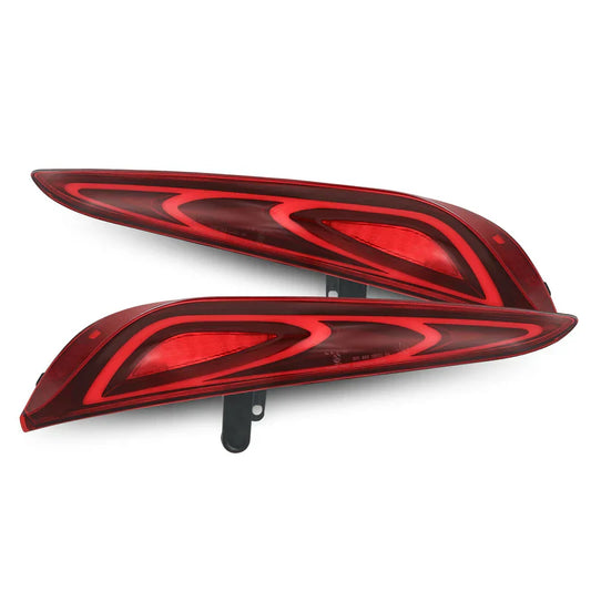 AlphaRex (LUXX-Series) 2020-2025 Toyota Supra FT-1 LED Tail Lights - Vivid Red