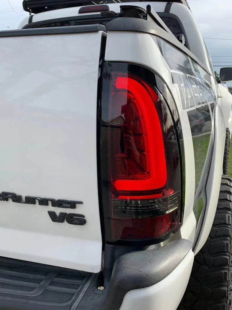 AlphaRex (PRO-Series) 2005-2015 Toyota Tacoma LED Tail Lights - Red Smoke
