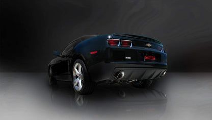 Corsa 10-14 Chevrolet Camaro Convertible SS 6.2L V8 Manual Black Sport Cat-Back + XO Exhaust
