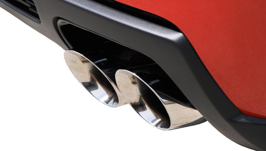 Corsa 12-13 Chevrolet Camaro Coupe ZL1 6.2L V8 Black Sport Cat-Back + XO Exhaust