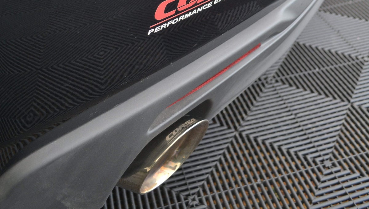 Corsa 16-17 Chevy Camaro SS 2.75in Inlet / 4.5in Outlet Black PVD Tip Kit (For Corsa Exhaust Only)