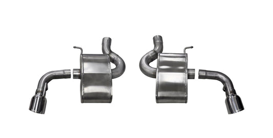 Corsa 2016 Chevrolet Camaro SS 6.2L V8 2.75in Polished Xtreme Axle-Back Exhaust Dual Rear Exit