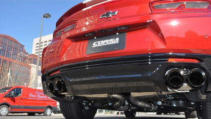 Corsa 2016 Chevrolet Camaro SS 6.2L V8 2.75in Black Xtreme Axle-Back Exhaust