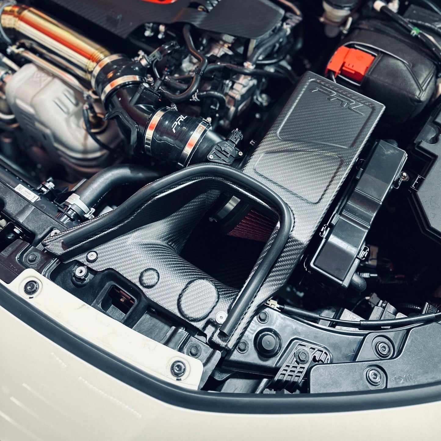 2023+ Honda Civic Type-R FL5 Matte Carbon Fiber High Volume Intake System