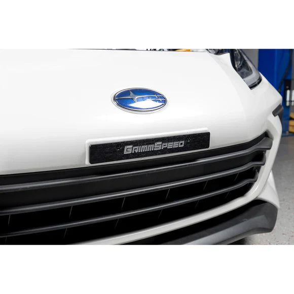 Grimmspeed License Plate Delete For 06-14 Subaru Impreza/WRX/STi GrimmSpeed