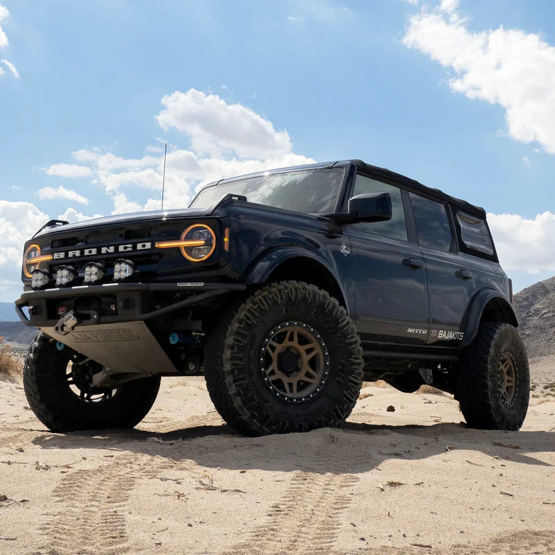 AlphaRex (NOVA-Series) 2021-2025 Ford Bronco/2022-2025 Bronco Raptor Projector Headlights - Alpha-Black