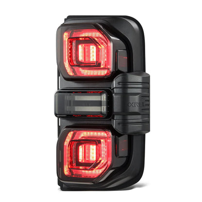 AlphaRex (NOVA-Series) 2021-2025 Ford Bronco (Excluding Bronco Raptor) Prismatic LED Tail Lights - Alpha-Black