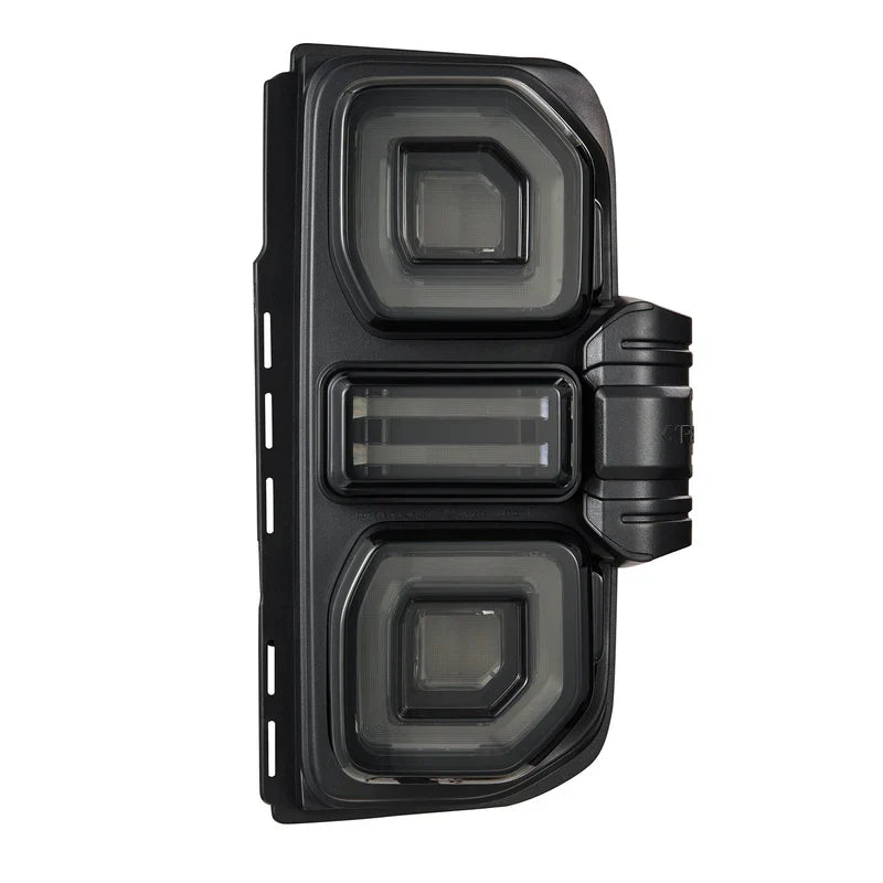 AlphaRex (NOVA-Series) 2021-2025 Ford Bronco (Excluding Bronco Raptor) Prismatic LED Tail Lights - Alpha-Black