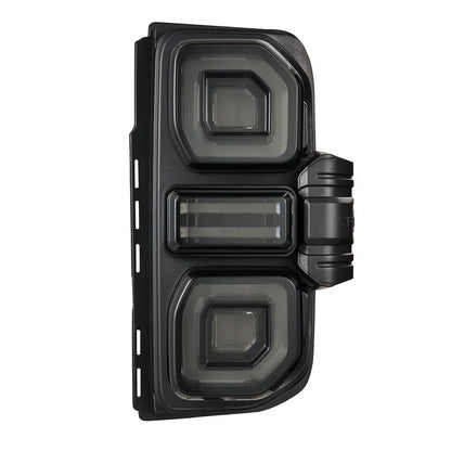 AlphaRex (NOVA-Series) 2021-2025 Ford Bronco (Excluding Bronco Raptor) Prismatic LED Tail Lights - Alpha-Black