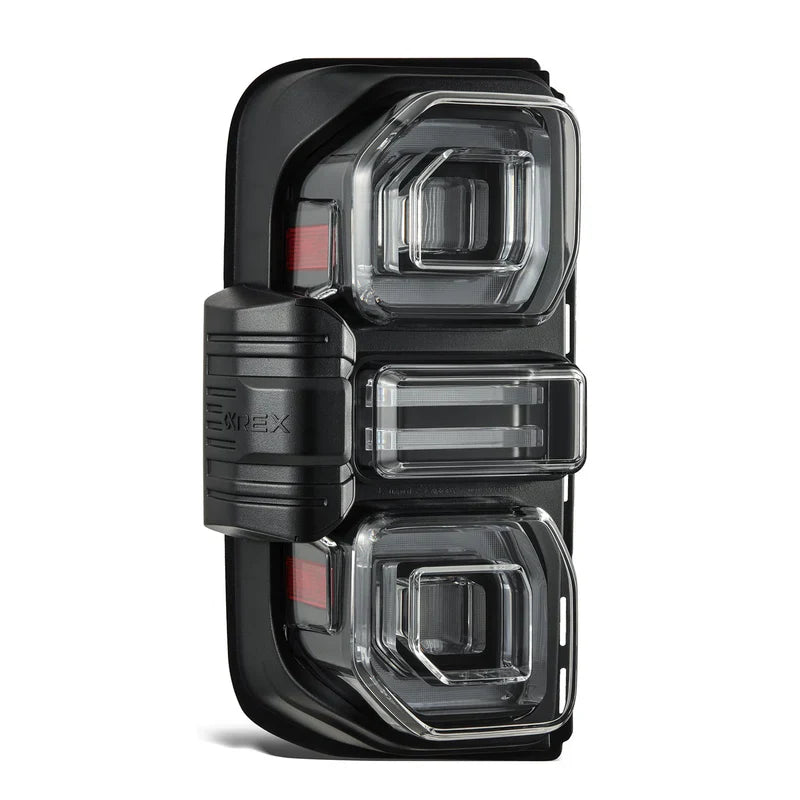 AlphaRex (NOVA-Series) 2021-2025 Ford Bronco (Excluding Bronco Raptor) Prismatic LED Tail Lights - Black