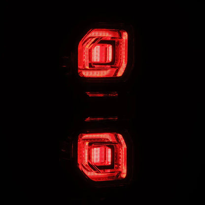 AlphaRex (NOVA-Series) 2021-2025 Ford Bronco (Excluding Bronco Raptor) Prismatic LED Tail Lights - Black