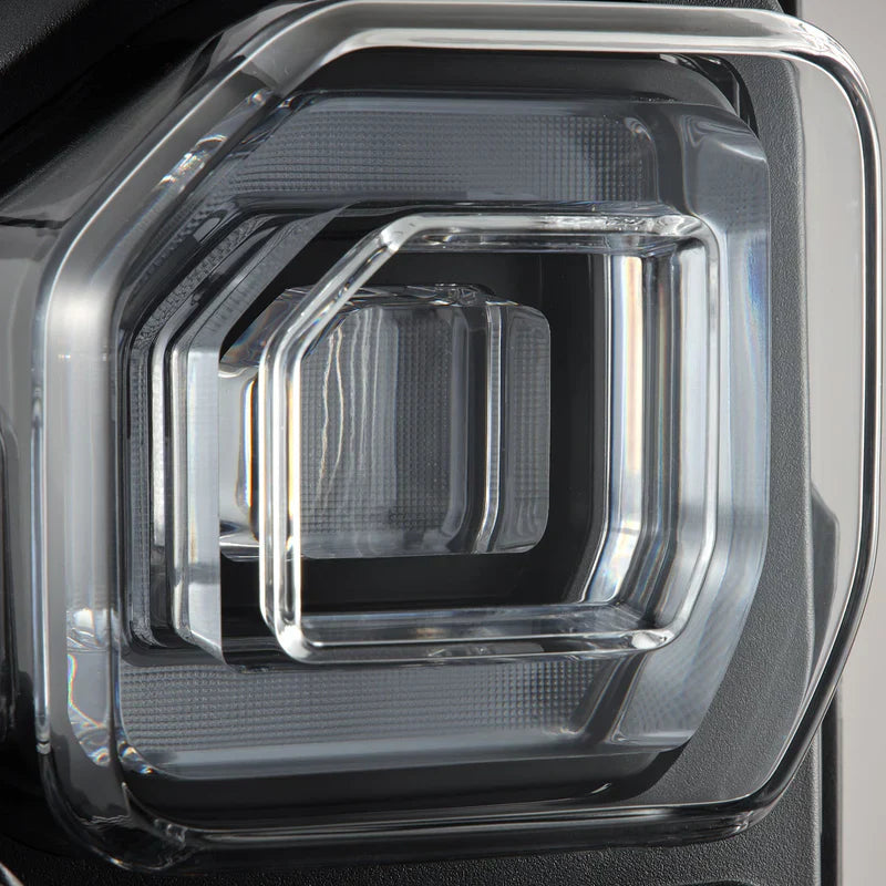AlphaRex (NOVA-Series) 2021-2025 Ford Bronco (Excluding Bronco Raptor) Prismatic LED Tail Lights - Black