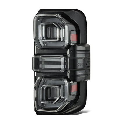 AlphaRex (NOVA-Series) 2021-2025 Ford Bronco (Excluding Bronco Raptor) Prismatic LED Tail Lights - Black