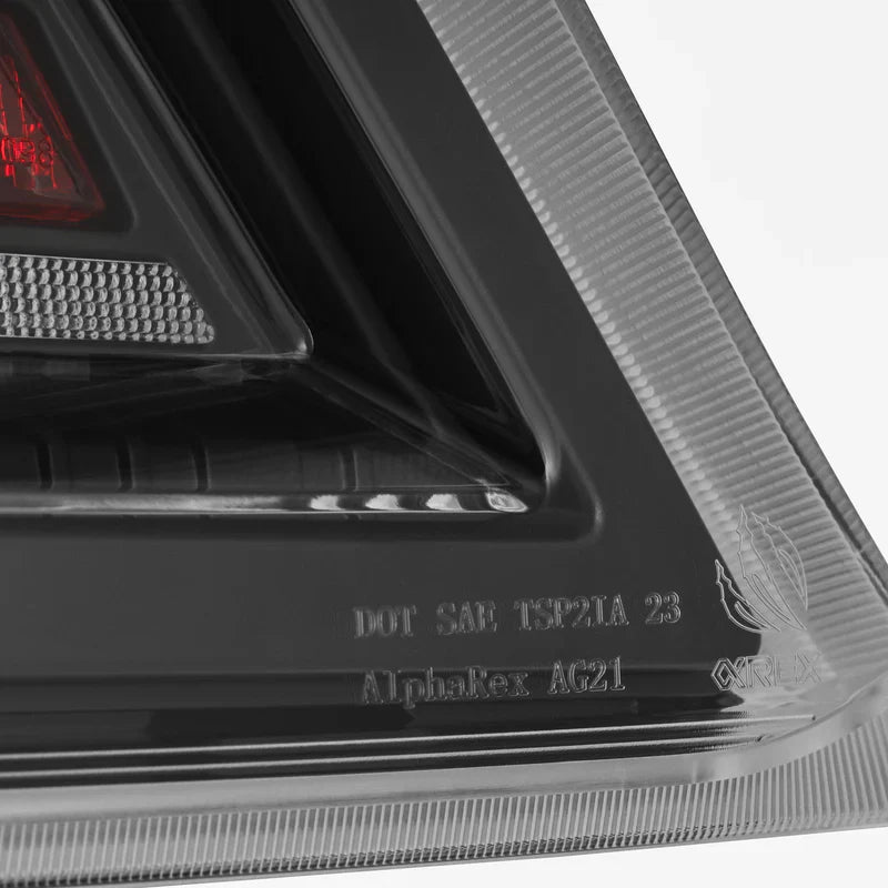 AlphaRex (LUXX-Series) 2022-2026 Toyota GR86/2022-2026 Subaru BRZ LED Tail Lights - Alpha-Black