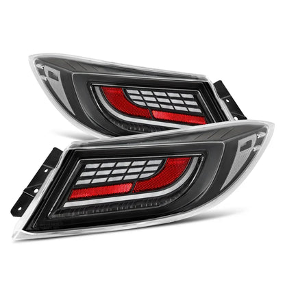 AlphaRex (LUXX-Series) 2022-2026 Toyota GR86/2022-2026 Subaru BRZ LED Tail Lights - Alpha-Black