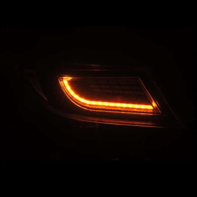 AlphaRex (LUXX-Series) 2022-2026 Toyota GR86/2022-2026 Subaru BRZ LED Tail Lights - Alpha-Black