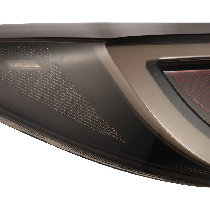AlphaRex (LUXX-Series) 2022-2026 Toyota GR86/2022-2026 Subaru BRZ LED Tail Lights - Black Smoke