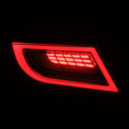 AlphaRex (LUXX-Series) 2022-2026 Toyota GR86/2022-2026 Subaru BRZ LED Tail Lights - Black Smoke