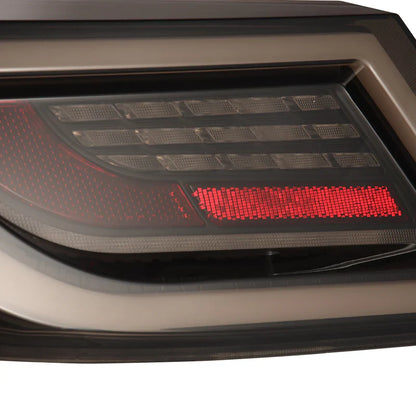 AlphaRex (LUXX-Series) 2022-2026 Toyota GR86/2022-2026 Subaru BRZ LED Tail Lights - Black Smoke