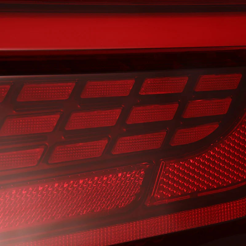 AlphaRex (LUXX-Series) 2022-2026 Toyota GR86/2022-2026 Subaru BRZ LED Tail Lights - Vivid Red