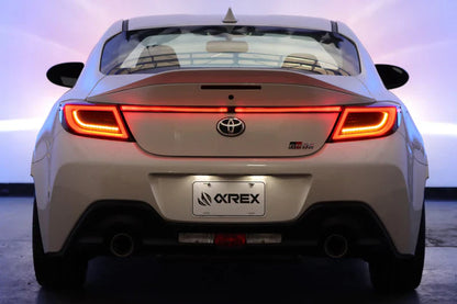 AlphaRex (LUXX-Series) 2022-2026 Toyota GR86/2022-2026 Subaru BRZ LED Trunk Tail Lights Center Piece - Black