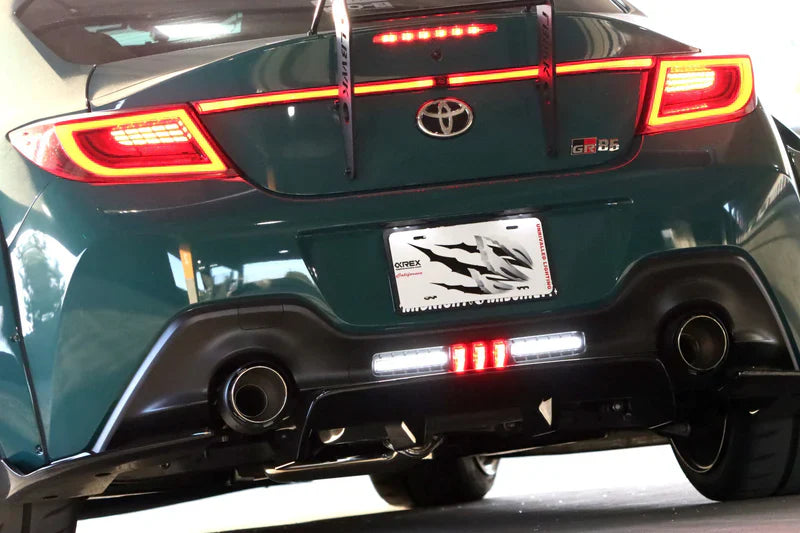 AlphaRex (LUXX-Series) 2022-2026 Toyota GR86/2022-2026 Subaru BRZ LED Trunk Tail Lights Center Piece - Smoke