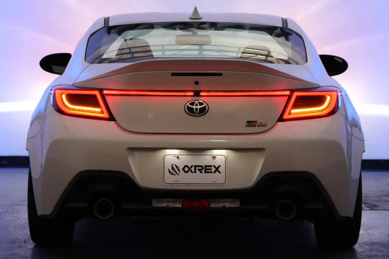 AlphaRex (LUXX-Series) 2022-2026 Toyota GR86/2022-2026 Subaru BRZ LED Trunk Tail Lights Center Piece - Smoke