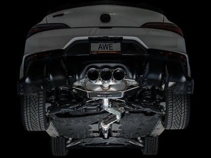 AWE Touring Edition Exhaust for DE5 Integra Type-S - Triple Chrome Silver Tips