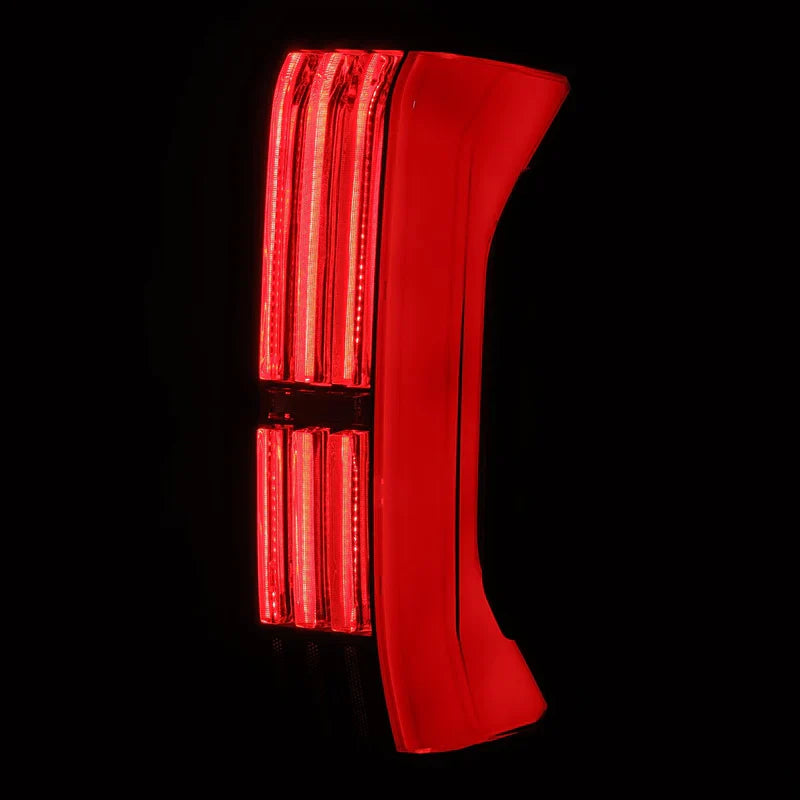 AlphaRex (NOVA-Series) 2022-2025 Toyota Tundra Prismatic LED Tail Lights - Black Red