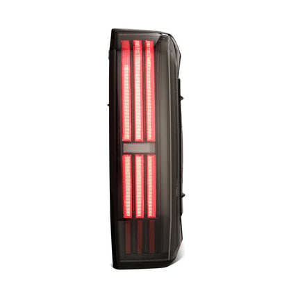 AlphaRex (NOVA-Series) 2022-2025 Toyota Tundra Prismatic LED Tail Lights - Alpha-Black