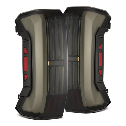 AlphaRex (NOVA-Series) 2022-2025 Toyota Tundra Prismatic LED Tail Lights - Alpha-Black