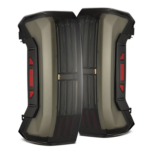 AlphaRex (NOVA-Series) 2022-2025 Toyota Tundra Prismatic LED Tail Lights - Alpha-Black