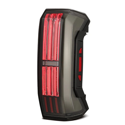 AlphaRex (NOVA-Series) 2022-2025 Toyota Tundra Prismatic LED Tail Lights - Black