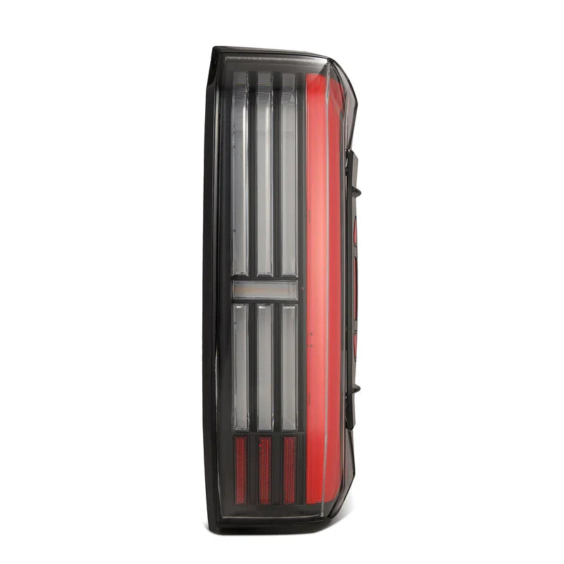 AlphaRex (NOVA-Series) 2022-2025 Toyota Tundra Prismatic LED Tail Lights - Black Red