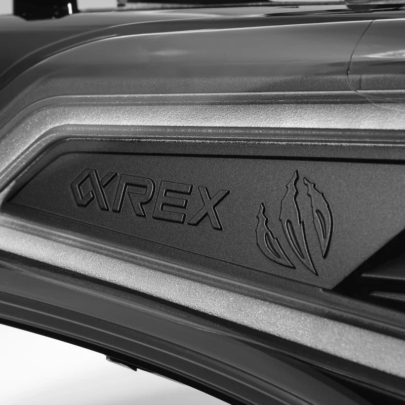 AlphaRex (LUXX-Series) 2022-2025 Toyota Tundra/Sequoia LED Projector Headlights - Black/Amber DRL (Converter Required)