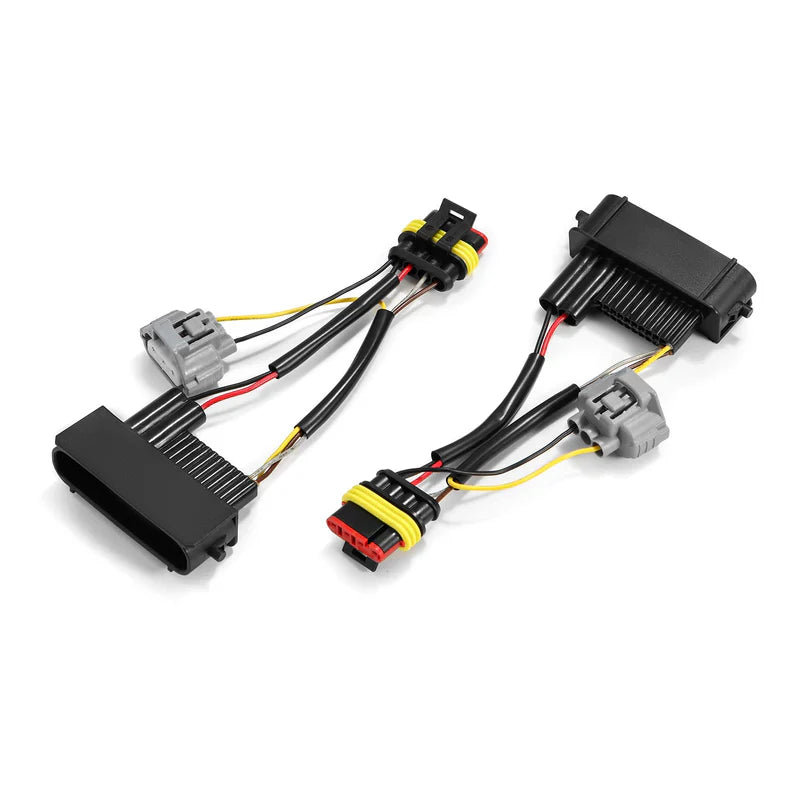 2022-2024 Toyota Tundra with Stock LED Projector Headlights AlphaRex Headlights Converters
