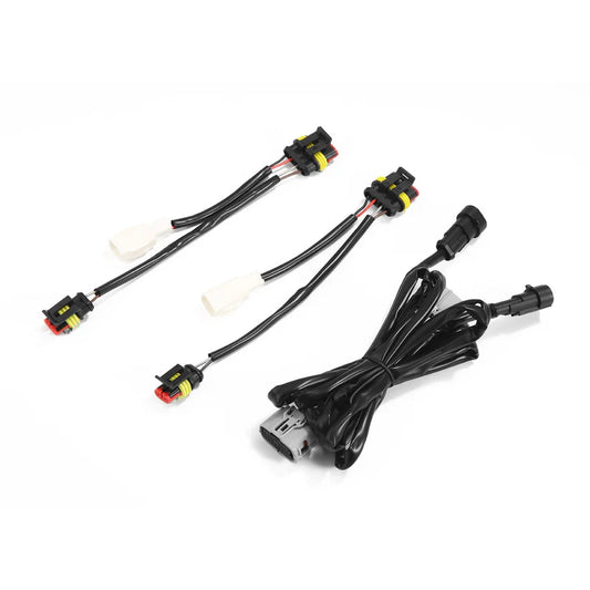 2022-2024 Toyota Tundra with Stock LED Reflector Headlights AlphaRex Headlights Converters