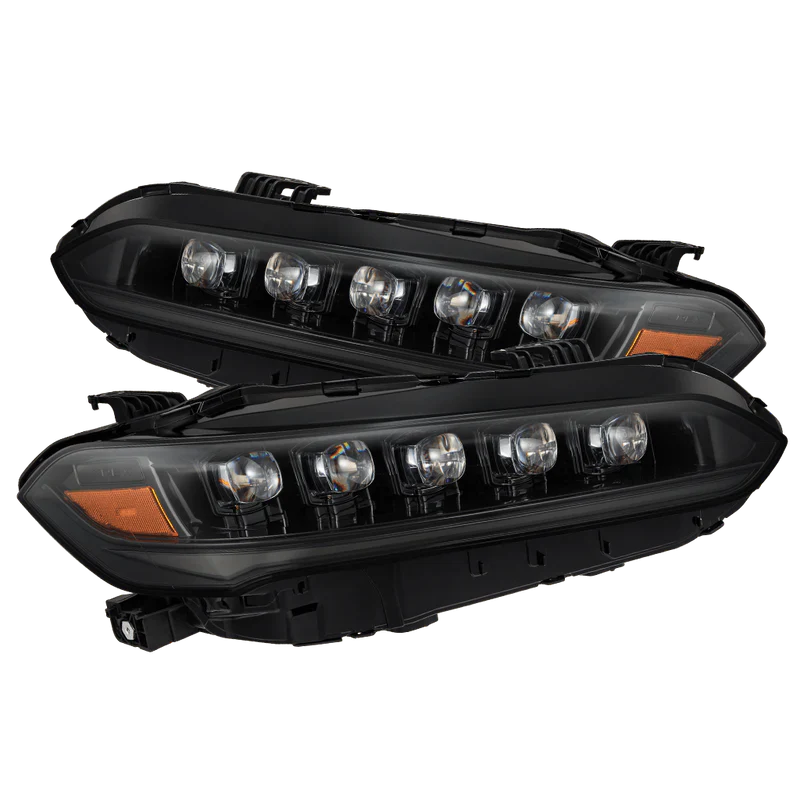 AlphaRex (NOVA-Series) 2022-2025 Honda Civic LED Projector Headlights - Alpha-Black