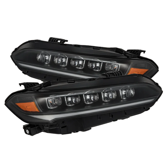 AlphaRex (NOVA-Series) 2022-2025 Honda Civic LED Projector Headlights - Black